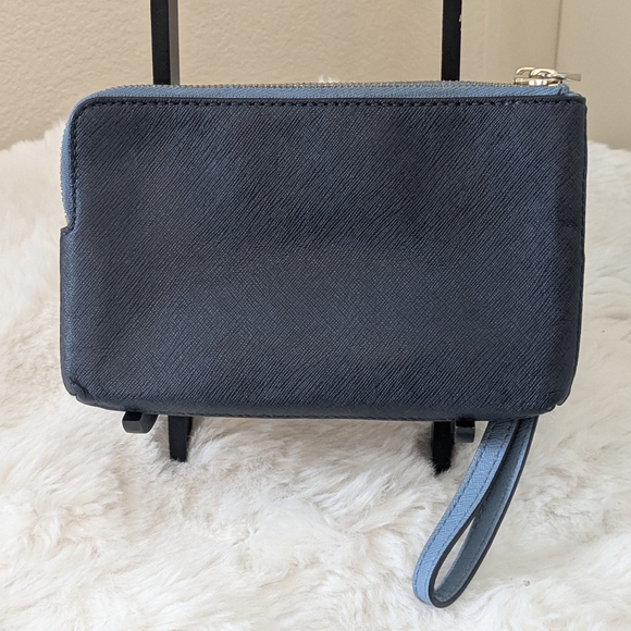 Michael Kors  Jet Set Double Wristlet Blue Like New
